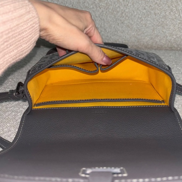 Authentic Goyard Goyardine Belvedere II PM Grey - Picture 2 of 11